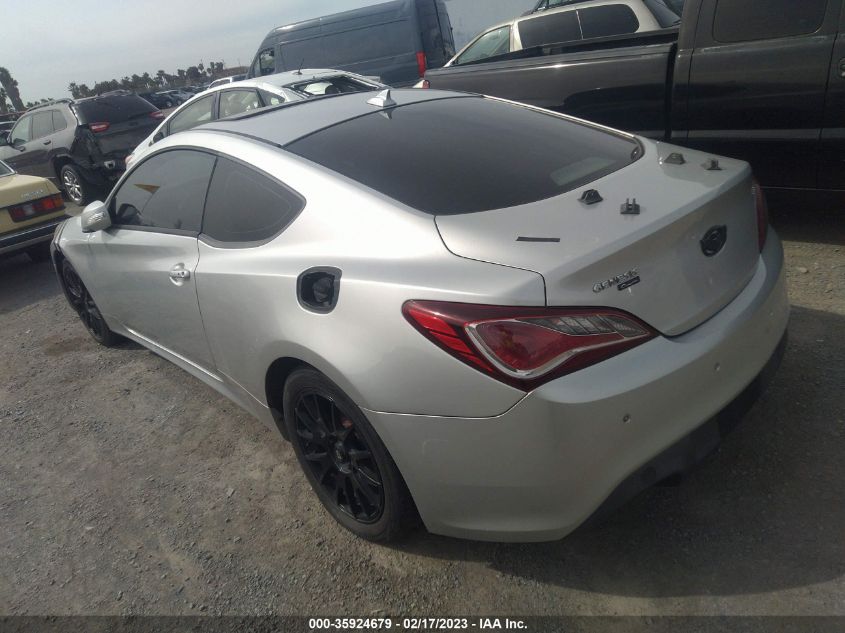2013 HYUNDAI GENESIS COUPE 3.8 GRAND TOURING KMHHU6KJ6DU089163