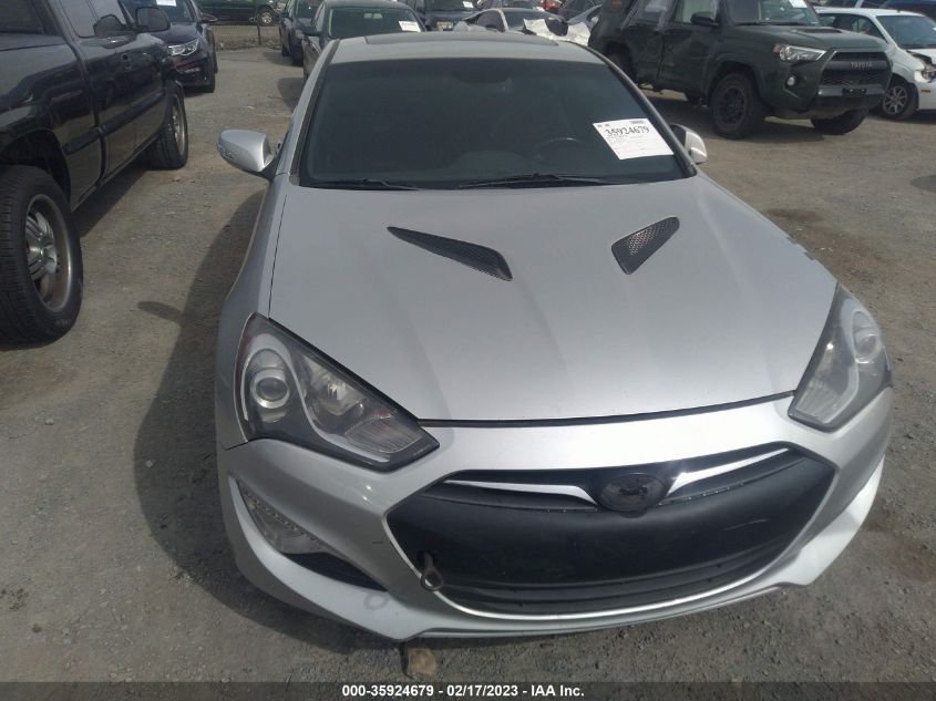 2013 HYUNDAI GENESIS COUPE 3.8 GRAND TOURING KMHHU6KJ6DU089163