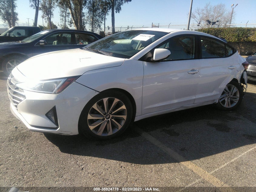 VIN 5NPD84LF3KH409102 2019 HYUNDAI ELANTRA SEL