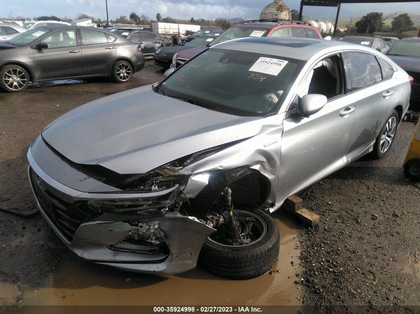 VIN 1HGCV3F4XKA002895 2019 HONDA ACCORD HYBRID EX