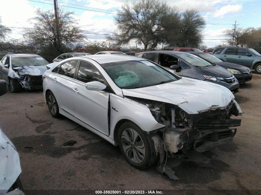 2013 HYUNDAI SONATA HYBRID LIMITED - KMHEC4A45DA091476