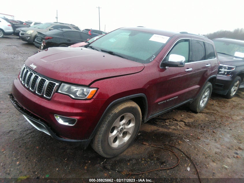 VIN 1C4RJEBG6HC614556 2017 JEEP GRAND CHEROKEE LIMITED