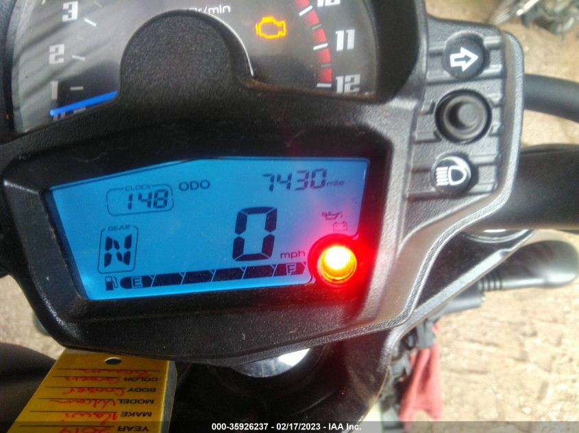 2019 KAWASAKI EN650 C - JKAENEC11KDA01966