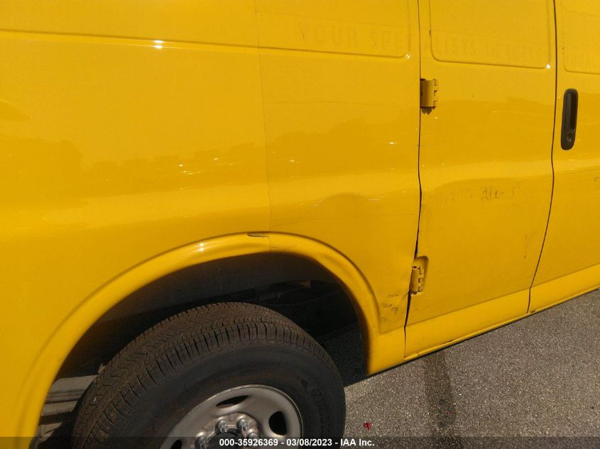 2019 CHEVROLET EXPRESS CARGO VAN - 1GCWGAFP5K1201955