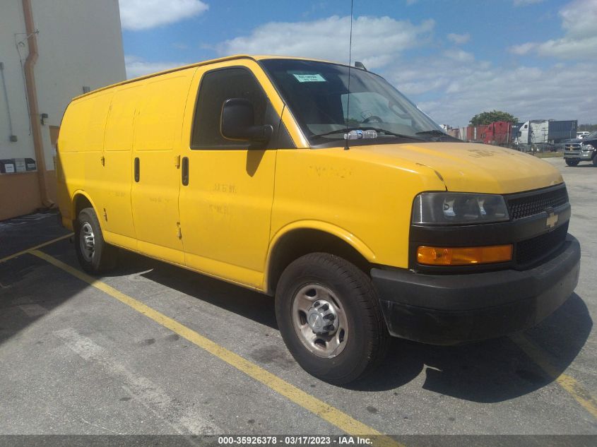 2018 CHEVROLET EXPRESS CARGO VAN - 1GCWGAFP0J1344911