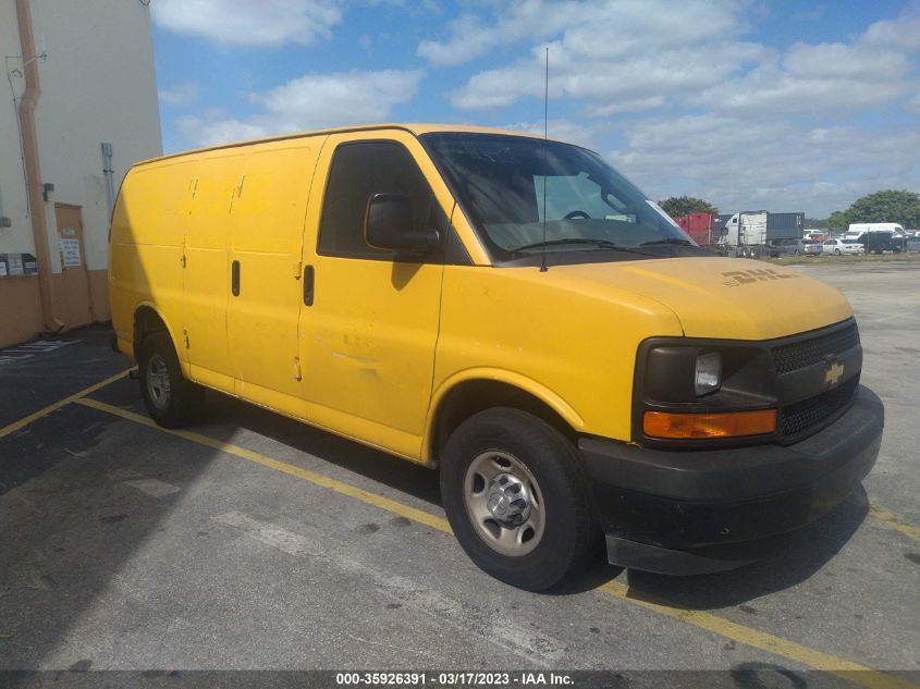 2017 CHEVROLET EXPRESS CARGO VAN - 1GCWGAFF1H1348516
