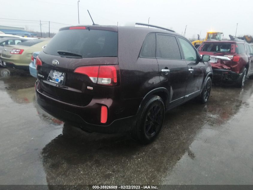 2014 KIA SORENTO LX - 5XYKT3A66EG474587