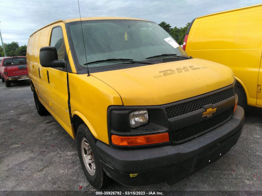 2015 CHEVROLET EXPRESS CARGO VAN - 1GCWGFCF1F1282841