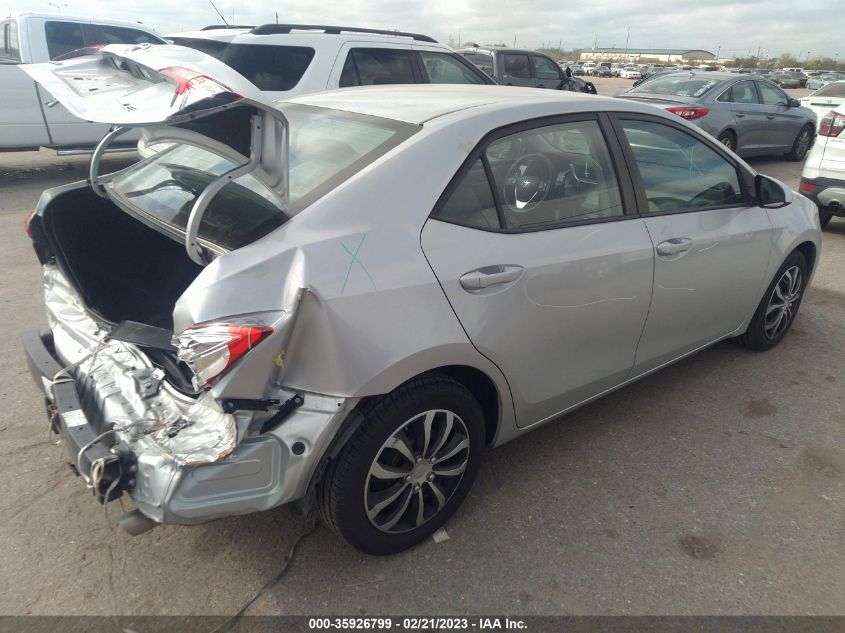 2017 TOYOTA COROLLA L/LE/XLE/SE - 2T1BURHE5HC785439