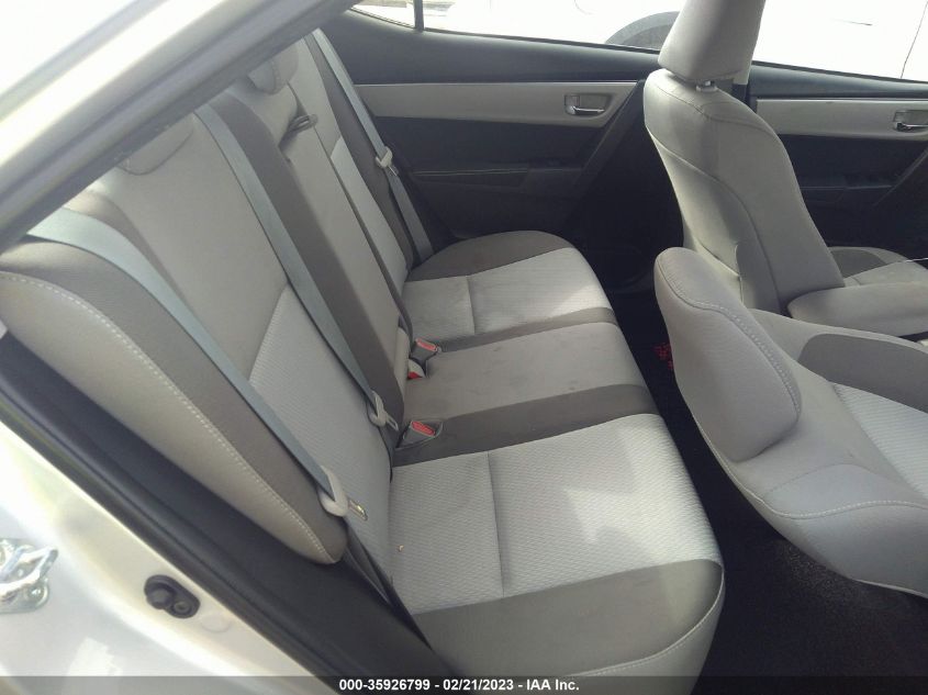 2017 TOYOTA COROLLA L/LE/XLE/SE - 2T1BURHE5HC785439