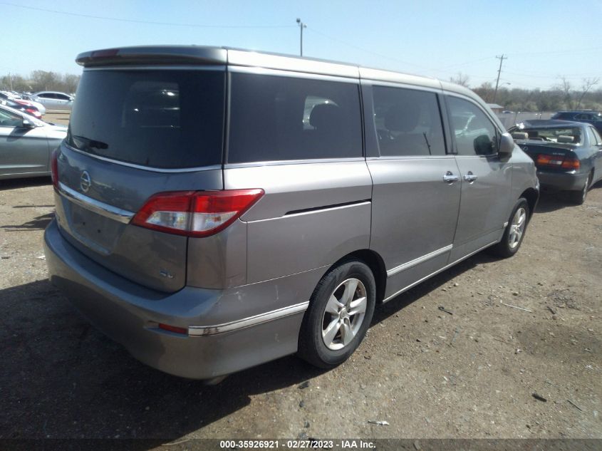 2013 NISSAN QUEST SV - JN8AE2KP8D9068001