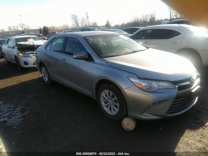 2016 TOYOTA CAMRY HYBRID LE/XLE/SE - 4T1BD1FK9GU192092