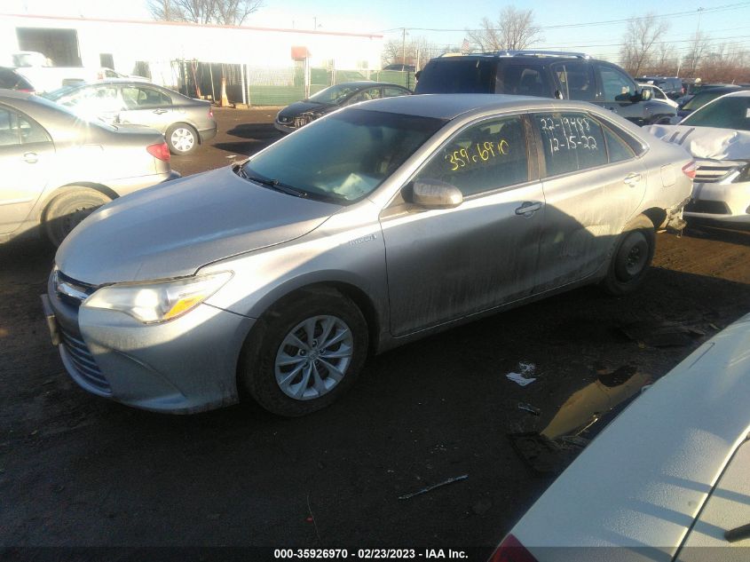 2016 TOYOTA CAMRY HYBRID LE/XLE/SE - 4T1BD1FK9GU192092