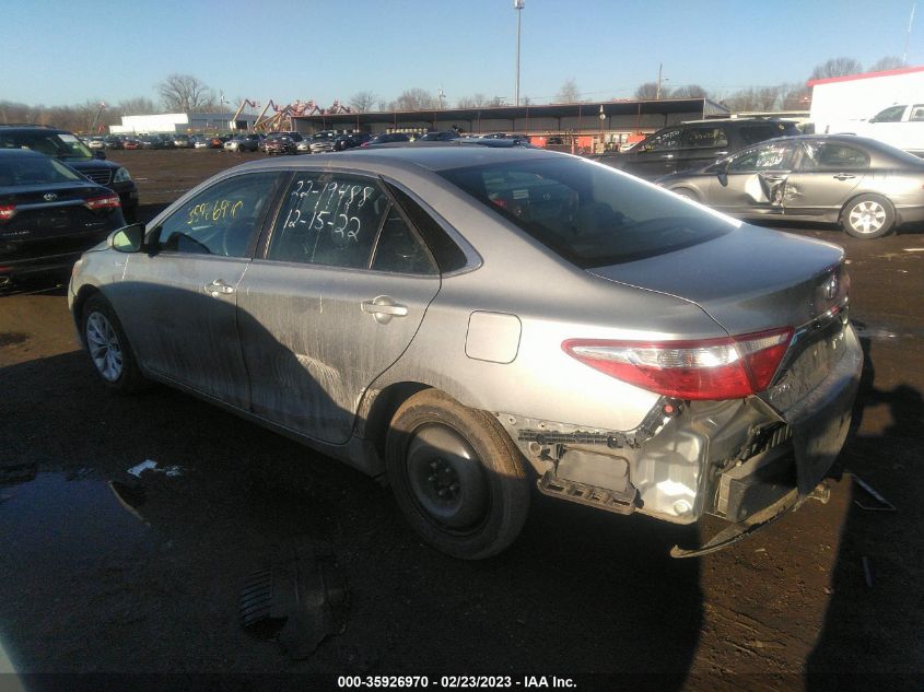 2016 TOYOTA CAMRY HYBRID LE/XLE/SE - 4T1BD1FK9GU192092