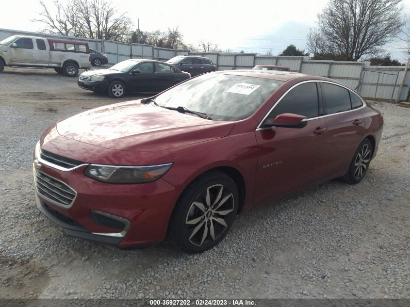2017 CHEVROLET MALIBU LT - 1G1ZE5ST6HF186612