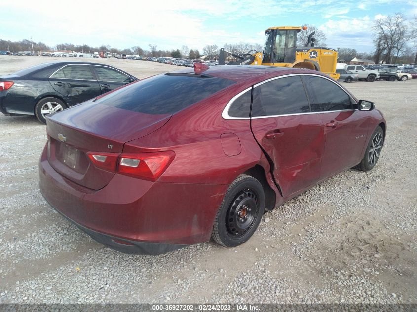 2017 CHEVROLET MALIBU LT - 1G1ZE5ST6HF186612