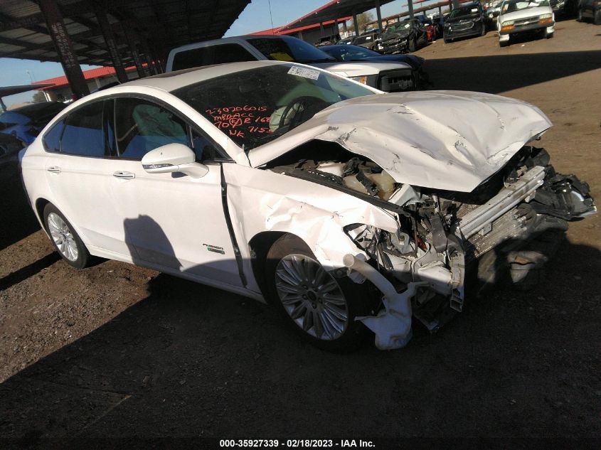 2016 FORD FUSION ENERGI SE LUXURY - 3FA6P0PU5GR357155