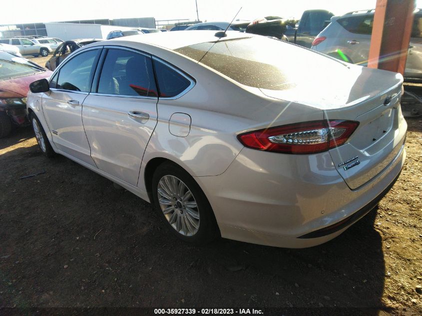 2016 FORD FUSION ENERGI SE LUXURY 3FA6P0PU5GR357155