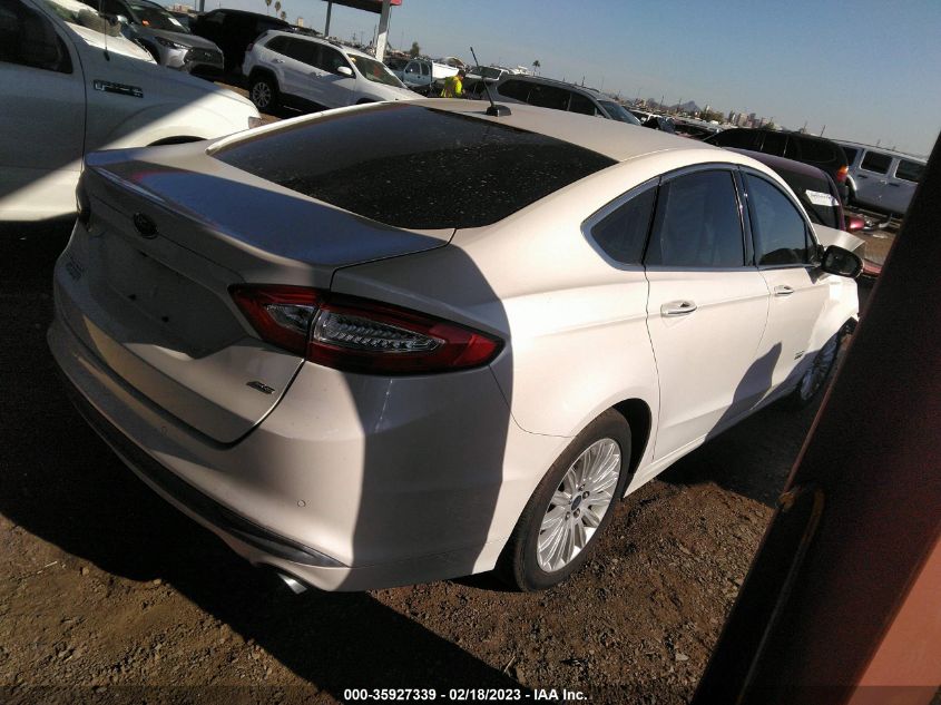 2016 FORD FUSION ENERGI SE LUXURY 3FA6P0PU5GR357155