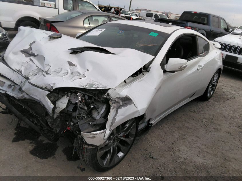 2013 HYUNDAI GENESIS COUPE 3.8 TRACK KMHHU6KJ1DU102708