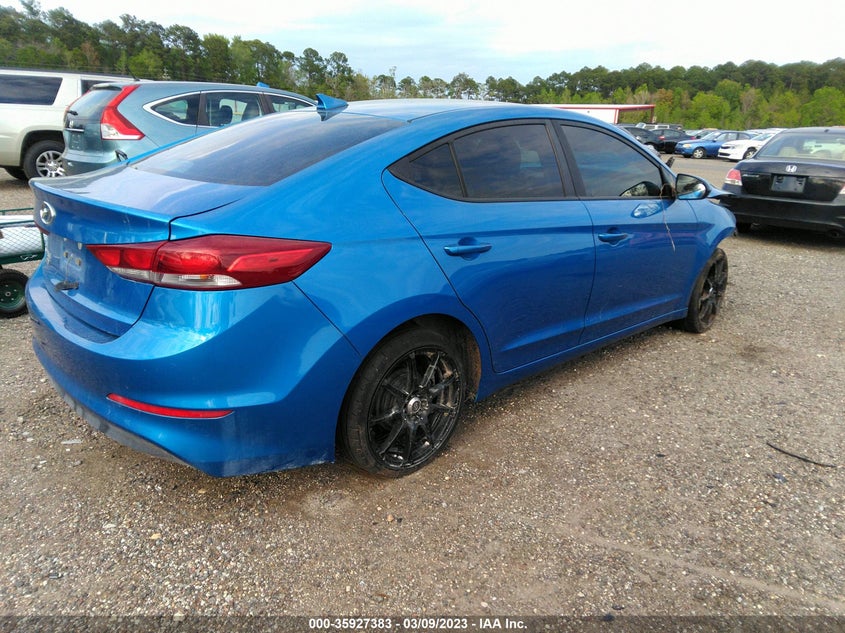 VIN KMHD74LF8HU384274 2017 HYUNDAI ELANTRA SE