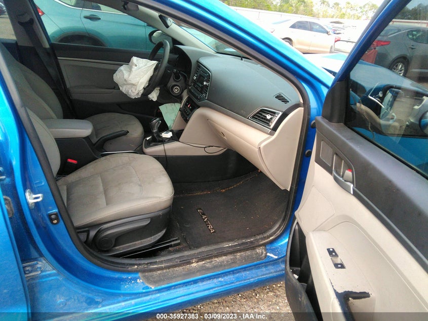 VIN KMHD74LF8HU384274 2017 HYUNDAI ELANTRA SE