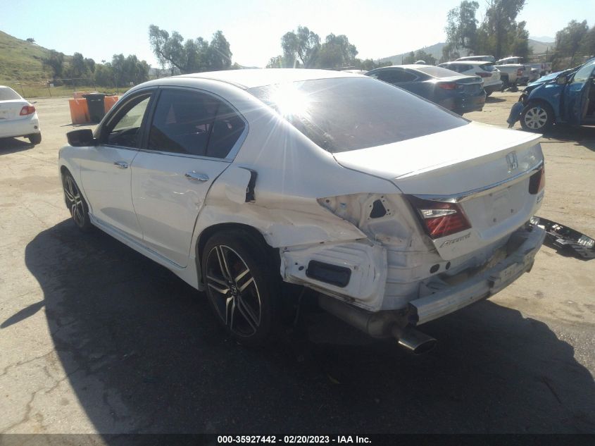 2017 HONDA ACCORD SEDAN SPORT SE - 1HGCR2F13HA238799