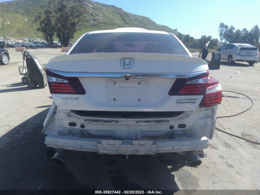 2017 HONDA ACCORD SEDAN SPORT SE - 1HGCR2F13HA238799