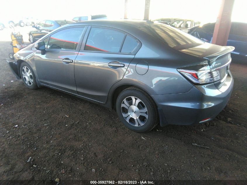 2013 HONDA CIVIC HYBRID - 19XFB4F3XDE000095