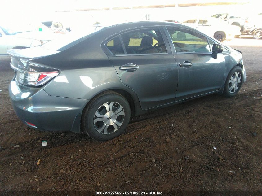 2013 HONDA CIVIC HYBRID - 19XFB4F3XDE000095