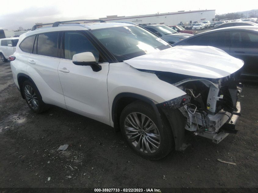 2021 TOYOTA HIGHLANDER PLATINUM - 5TDFZRAH1MS063538