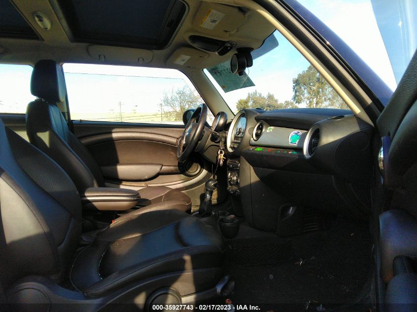 2013 MINI COOPER HARDTOP - WMWSU3C59DT691844