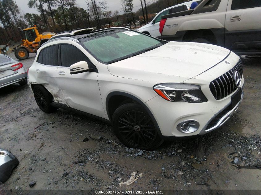 2018 MERCEDES-BENZ GLA - WDCTG4GB2JJ439066