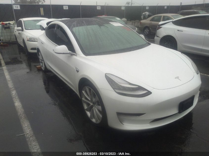 2019 TESLA MODEL 3 LONG RANGE/PERFORMANCE - 5YJ3E1EB9KF448322