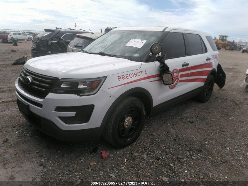 2018 FORD POLICE INTERCEPTOR 1FM5K8AR6JGB12267