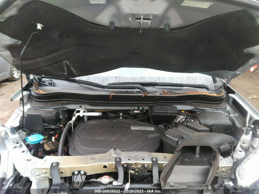 2020 HONDA PILOT LX - 5FNYF6H17LB020009