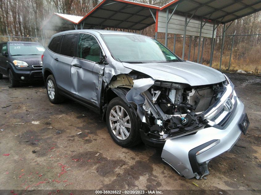 2020 HONDA PILOT LX - 5FNYF6H17LB020009
