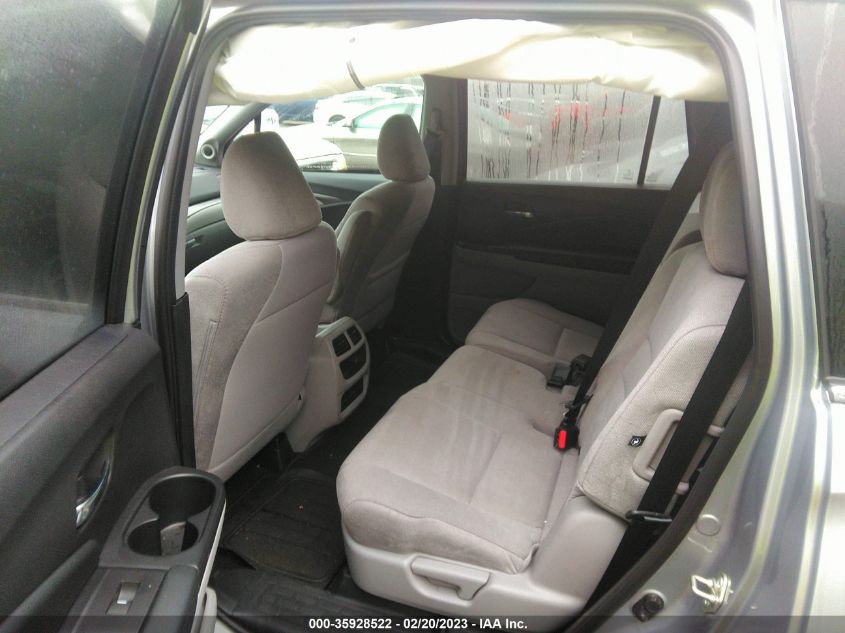 2020 HONDA PILOT LX - 5FNYF6H17LB020009