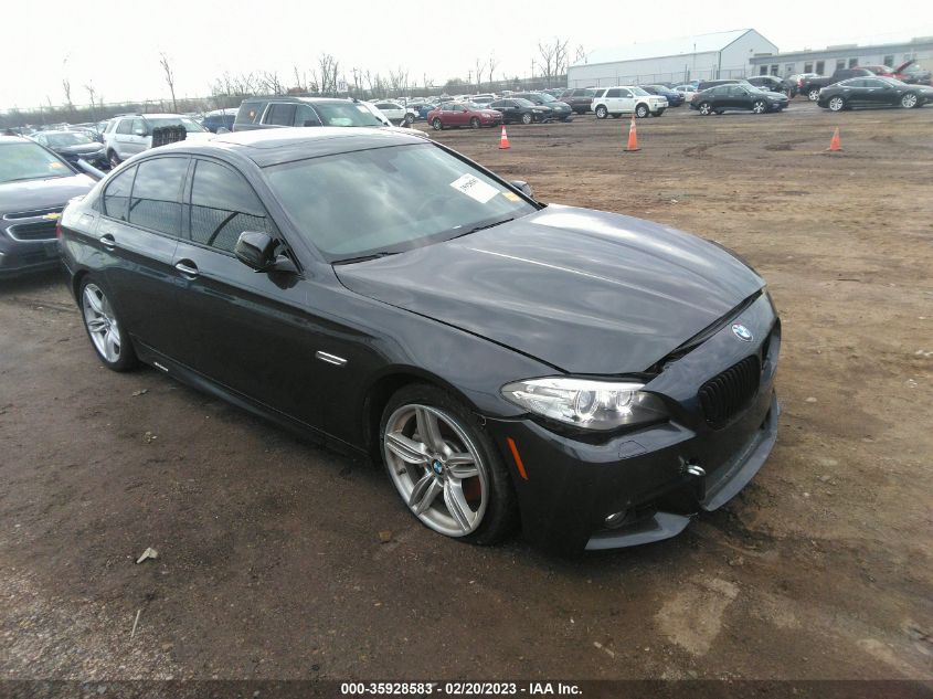 2014 BMW 5 SERIES 550I - WBAKN9C5XED681139