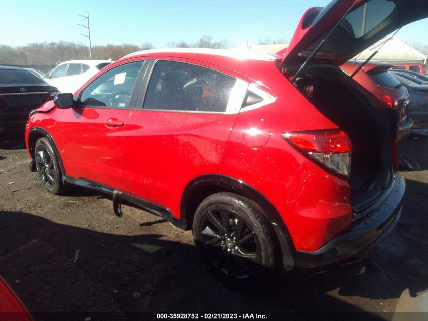 2022 HONDA HR-V SPORT - 3CZRU6H1XNM774346