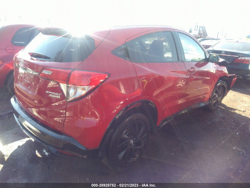 2022 HONDA HR-V SPORT - 3CZRU6H1XNM774346
