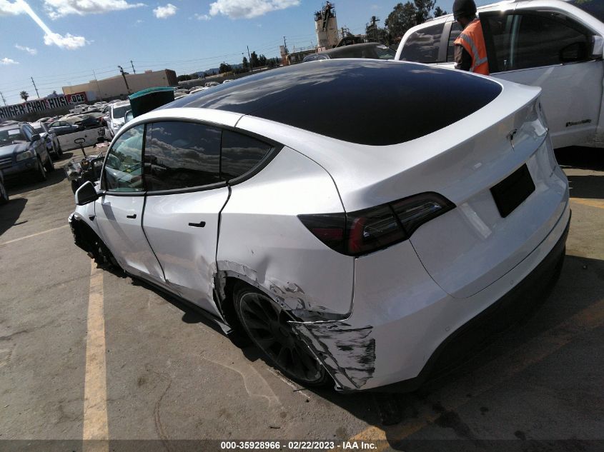 2021 TESLA MODEL Y LONG RANGE - 5YJYGDEE8MF278467