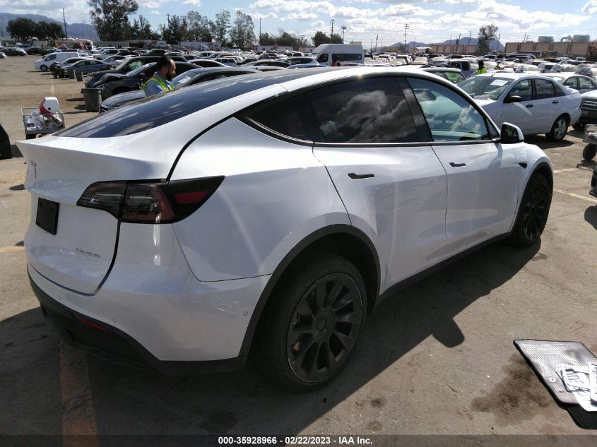 2021 TESLA MODEL Y LONG RANGE - 5YJYGDEE8MF278467