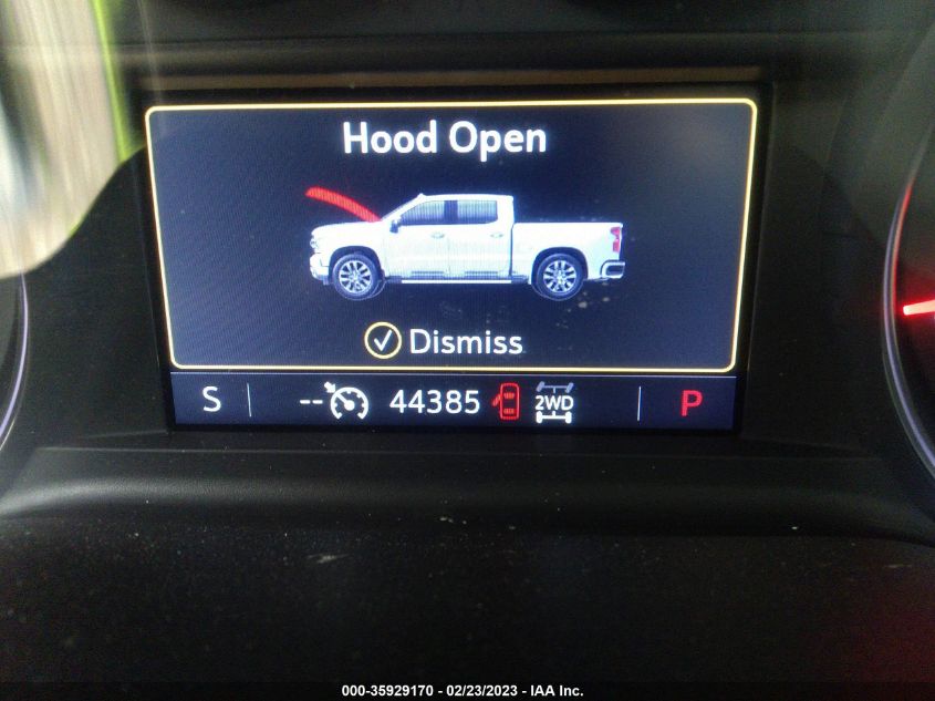 2021 CHEVROLET SILVERADO 1500 LT TRAIL BOSS - 3GCPYFEL5MG297295