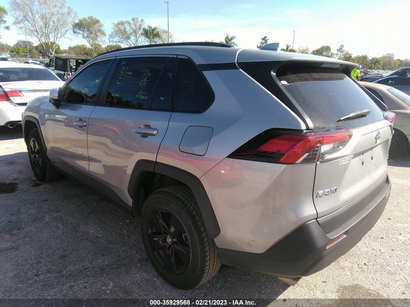 VIN 2T3W1RFVXKW022942 2019 TOYOTA RAV4 XLE