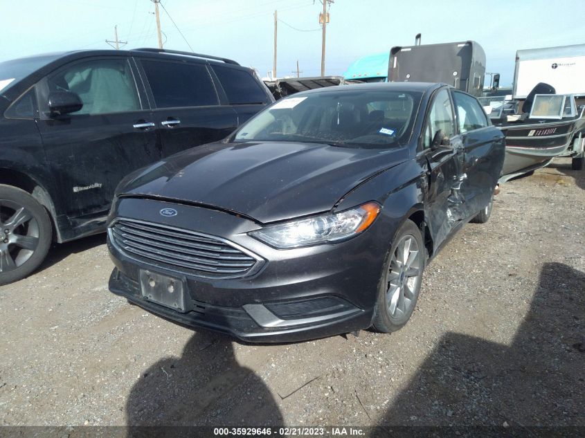 2017 FORD FUSION SE - 3FA6P0HD6HR367189