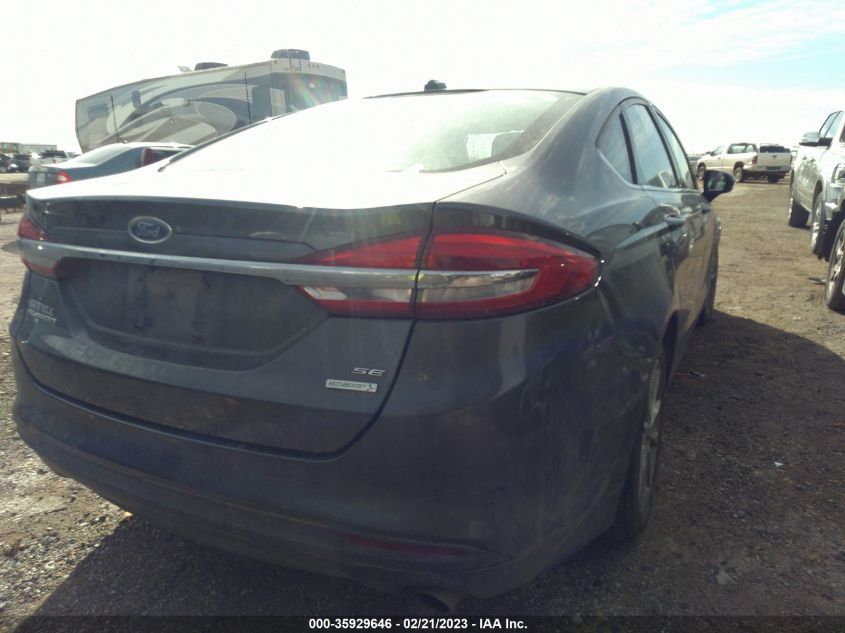 2017 FORD FUSION SE - 3FA6P0HD6HR367189