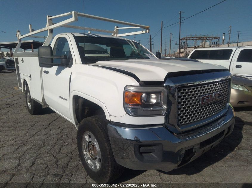 2015 GMC SIERRA C2500 HEAVY DUTY - 1GD01XEG6FZ133678
