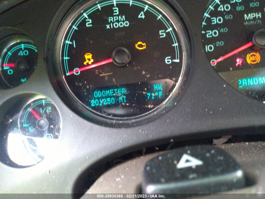 2013 CHEVROLET AVALANCHE LT - 3GNMCFE04DG245820