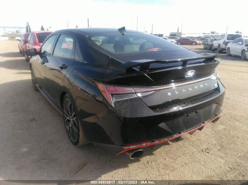 2023 HYUNDAI ELANTRA N KMHLW4AK8PU010681